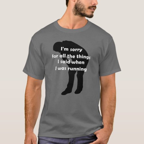Funny Running T_Shirt