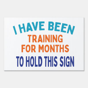  Funny Running Training Sports Marathon Yard Sign