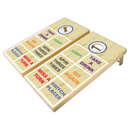 Funny Rustic Land On a Dare Family Game