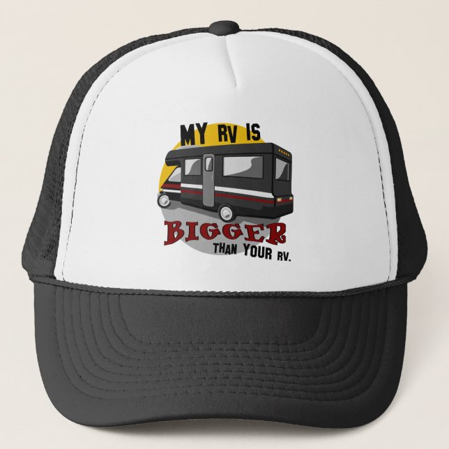 Funny RV Camping Hats (Front)