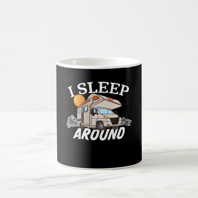 Funny RV Motorhome Camper van Owner Gift Coffee Mug (Center)