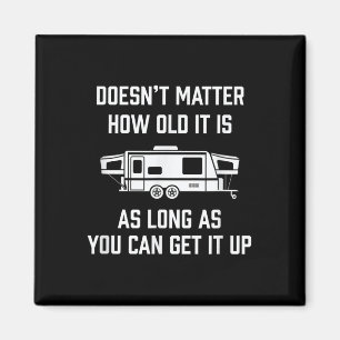 Funny Rv Pop Up Camper Travel Gift - Motorhome Cam Magnet