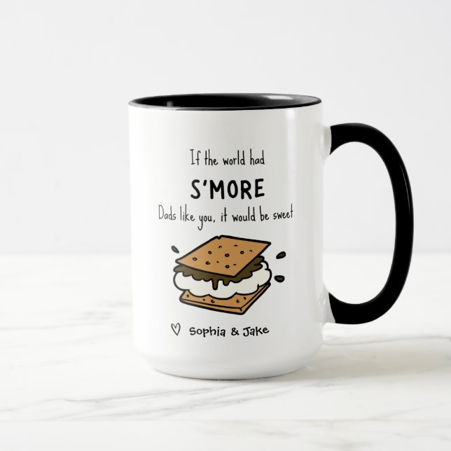 Funny S’more Pun  Mug (Right)