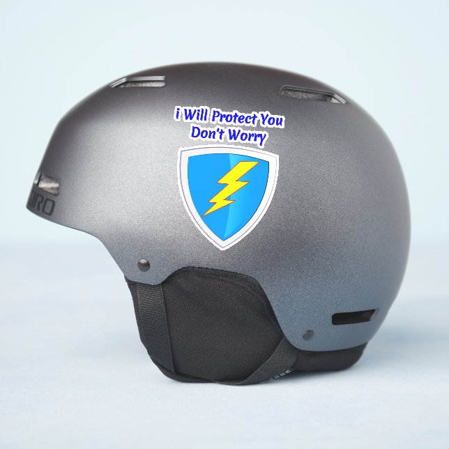 Funny Safety Quote - Hard-Hat Worker Sticker (Helmet Side)