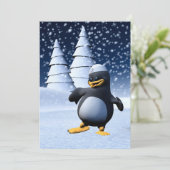 Funny Sailor Penguin Dancing (Standing Front)