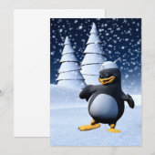 Funny Sailor Penguin Dancing (Front/Back)