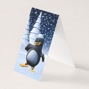 Funny Sailor Penguin Dancing