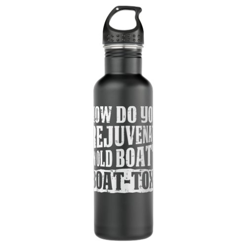 Funny Sailor Sailboat _ Captain Boat Sailing Stainless Steel Water Bottle
