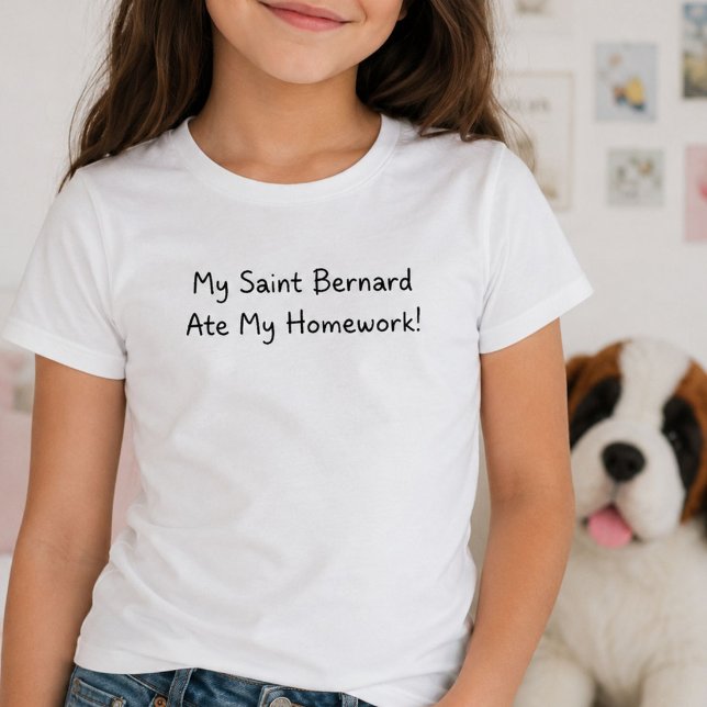 Funny Saint Bernard T-Shirt (Creator Uploaded)