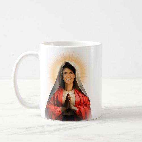 Funny Saint Haley Prayer Coffee Mug