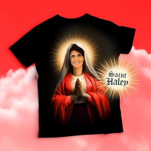 Funny Saint Haley Prayer T_Shirt