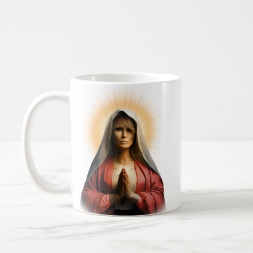 Funny Saint Melania Prayer Coffee Mug