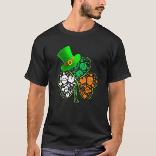 Funny Saint Patrick S Day Welder Shamrock Hat Iris T-Shirt