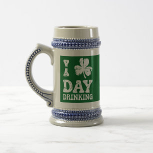 Funny Saint Patricks Day Party St Pats Funny Drink Beer Stein