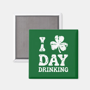 Funny Saint Patricks Day Party St Pats Funny Drink Magnet