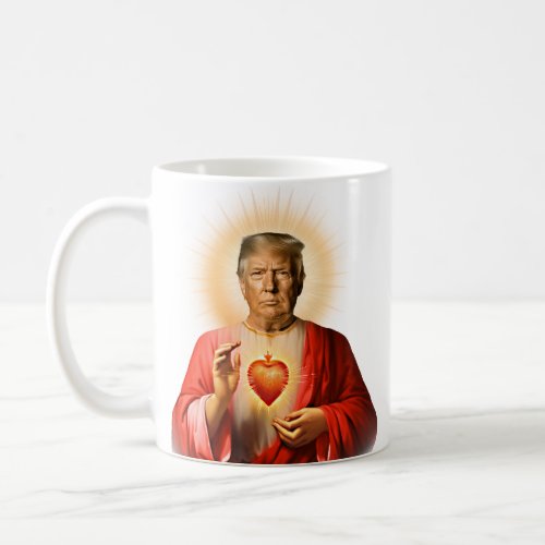 Funny Saint Trump Prayer Coffee Mug