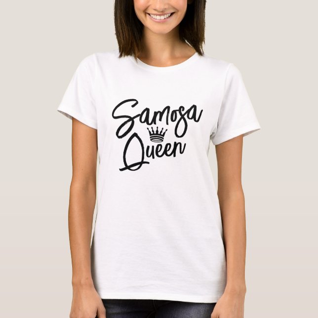 Funny Samosa Shirt | Punjabi Indian Humor Shirt  (Front)
