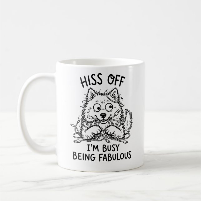 Funny Samoyed Mug Classic (Left)