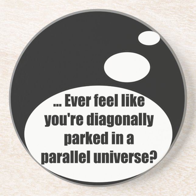 Funny Sandstone Coaster (Front)