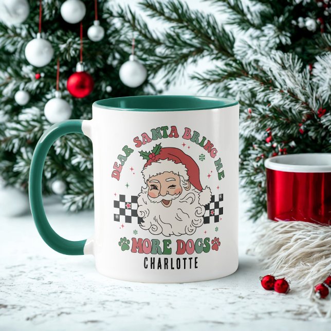 Funny Santa Bring More Dogs Christmas Personalized Mug (Creator Uploaded)