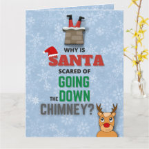 Funny Santa Chimney Joke Christmas Humor 