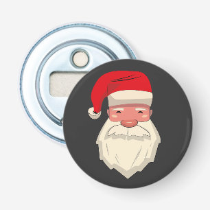 funny santa christmas bottle opener