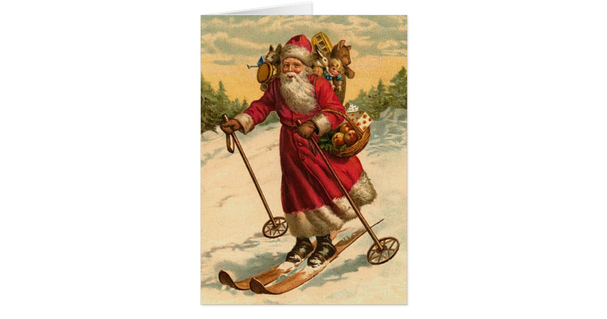 Funny Santa Christmas Card | Zazzle.com