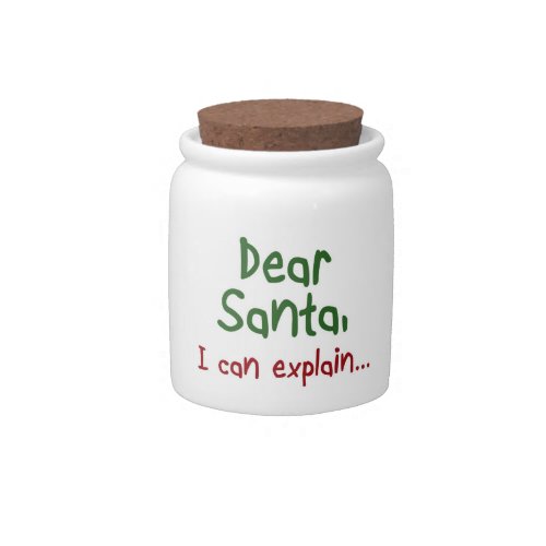 Funny Santa claus gag gifts holiday white elephant Candy Jar