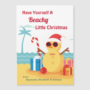 Funny Santa Claus Holiday Christmas New Year Card