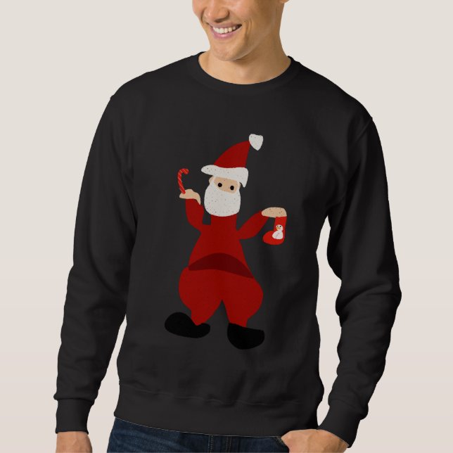 Funny Santa Claus Hoodie (Front)