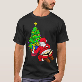 Funny Santa Claus In Thong Christmas Gift For Tree T-Shirt