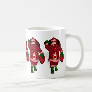 Funny Santa Claus Strawberry Farmer Coffee Mug
