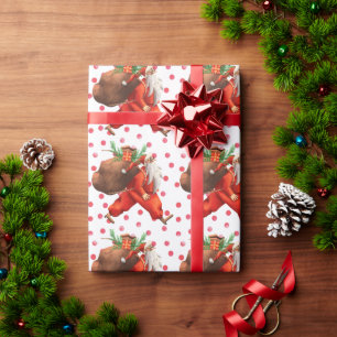 Funny Santa Claus Wrapping Paper