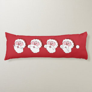 Funny Santa custom body cushion