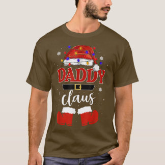 Funny Santa Daddy Claus Christmas Matching Family T-Shirt