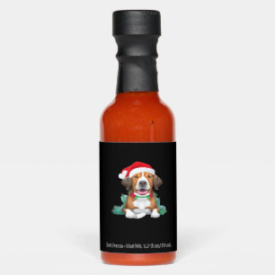 Funny santa dog Oversized T-Shirt Hot Sauces