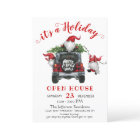 Funny Santa Gnomes Christmas Holiday Open House