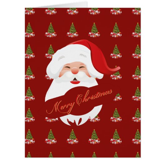 Funny Santa - Greeting Card (Front)