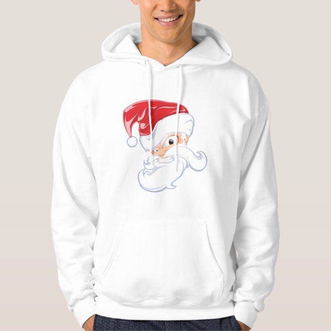 funny santa hoodie (Front)