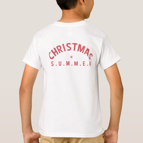 Funny Santa In Summer Christmas In July T_Shirt