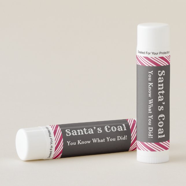 Funny Santa Lip Balm  (Front)