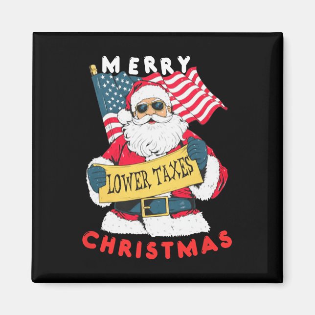 Funny Santa  Magnet (Front)