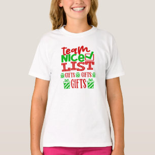 Funny Santa Nice List Shirt - Family Christmas!
