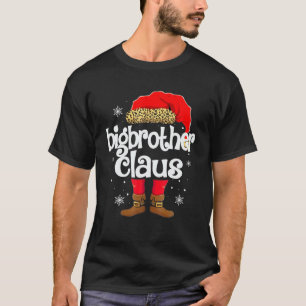 Funny Santa Nonnie Claus Christmas Matching Family T-Shirt
