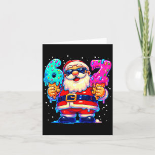 Funny Santa Says Six Seven 67 Meme Christmas Xmas Card
