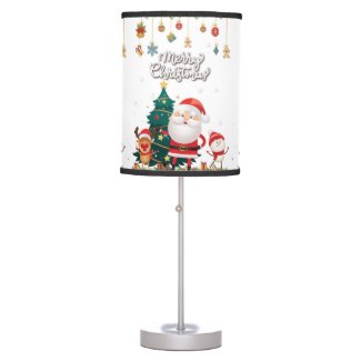 Funny Santa, Snowman, Reindeer Merry Christmas