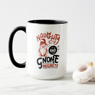 funny sarcasm Christmas gnome Holiday Mug