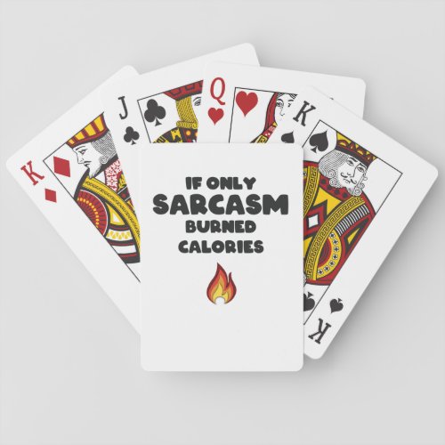Funny Sarcasm Quotes Teens Women Men Sarcastic Playing Cards