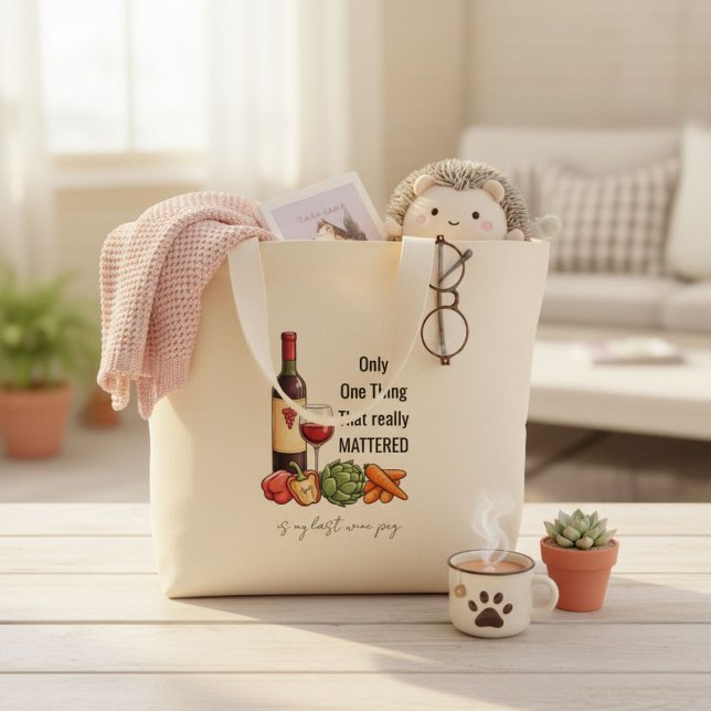 Funny sarcasm witty humor tote bag (Creator Uploaded)