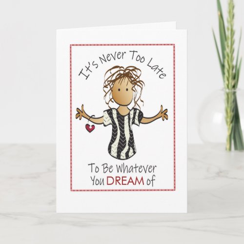 Funny, Sarcastic and Classy Birthday Card for Her
